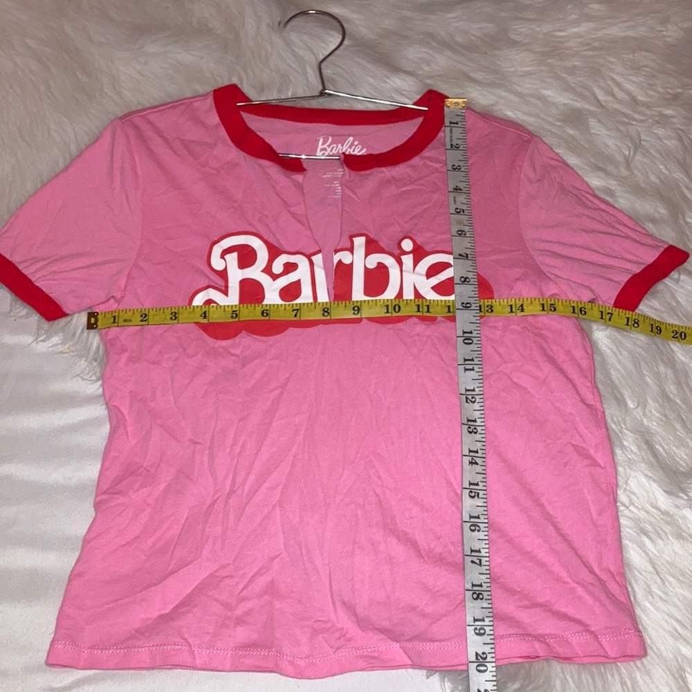 Barbie Pink Ringer Tee - Picture 4 of 6